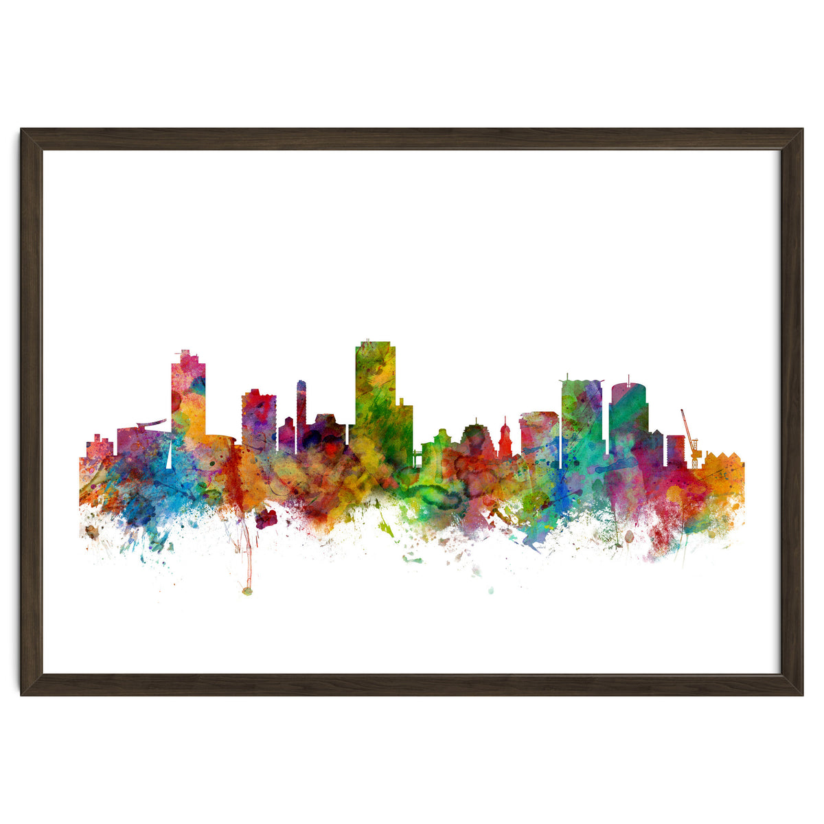 Wellington New Zealand Skyline