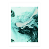 Abstract marbling mint (Print Only) thumbnail