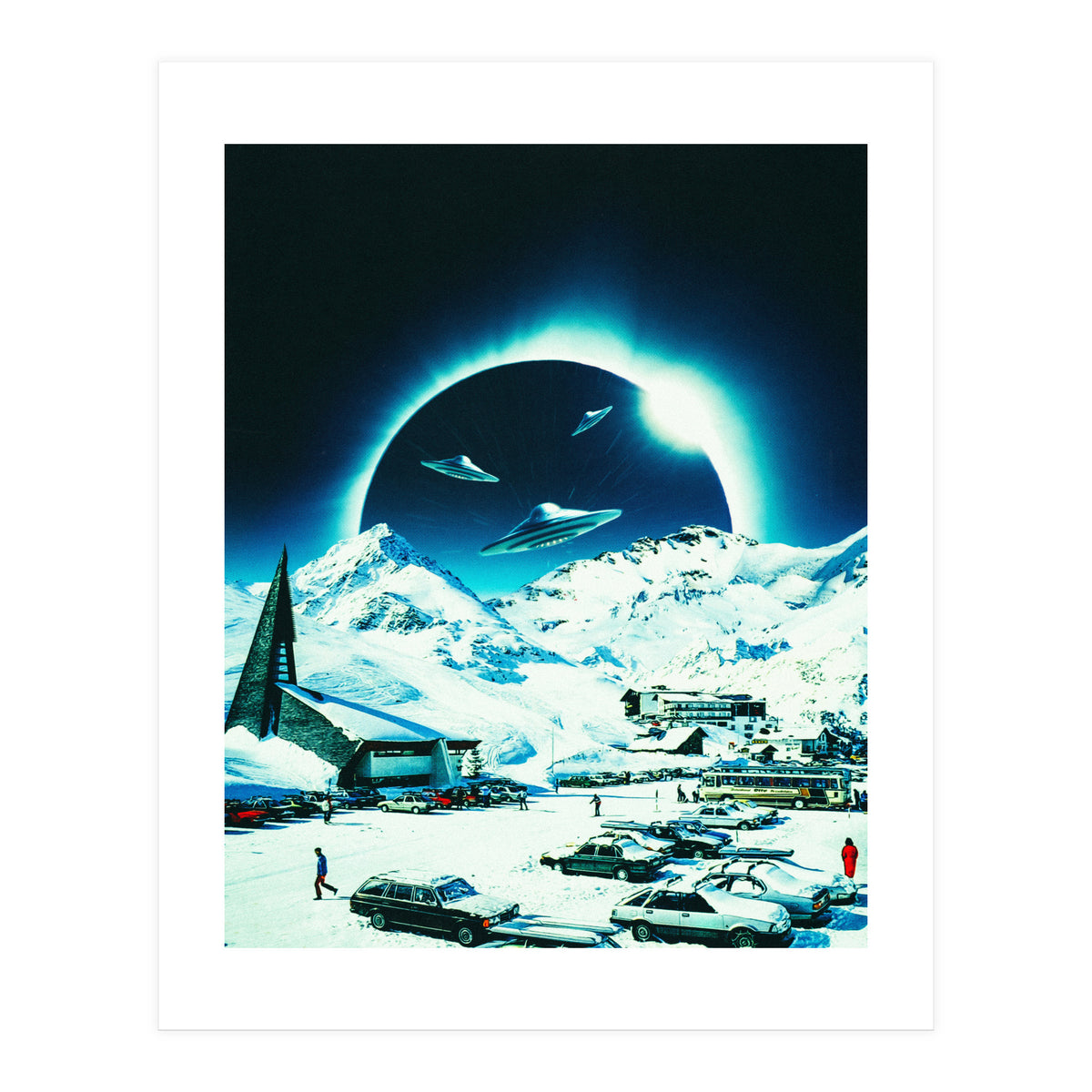 Winter Space Invasion (Print Only)