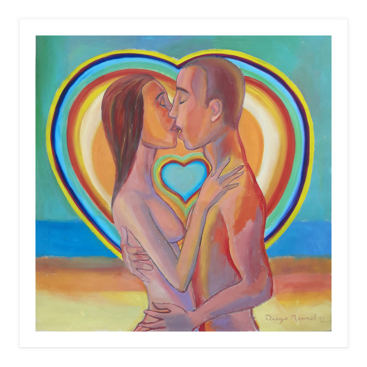 Beso Enamorado (Print Only)