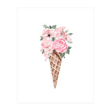 Flower Icecream (Print Only) thumbnail