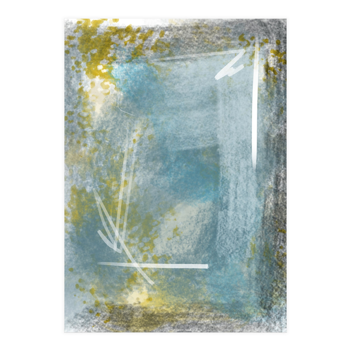 Abstract Green (Print Only)