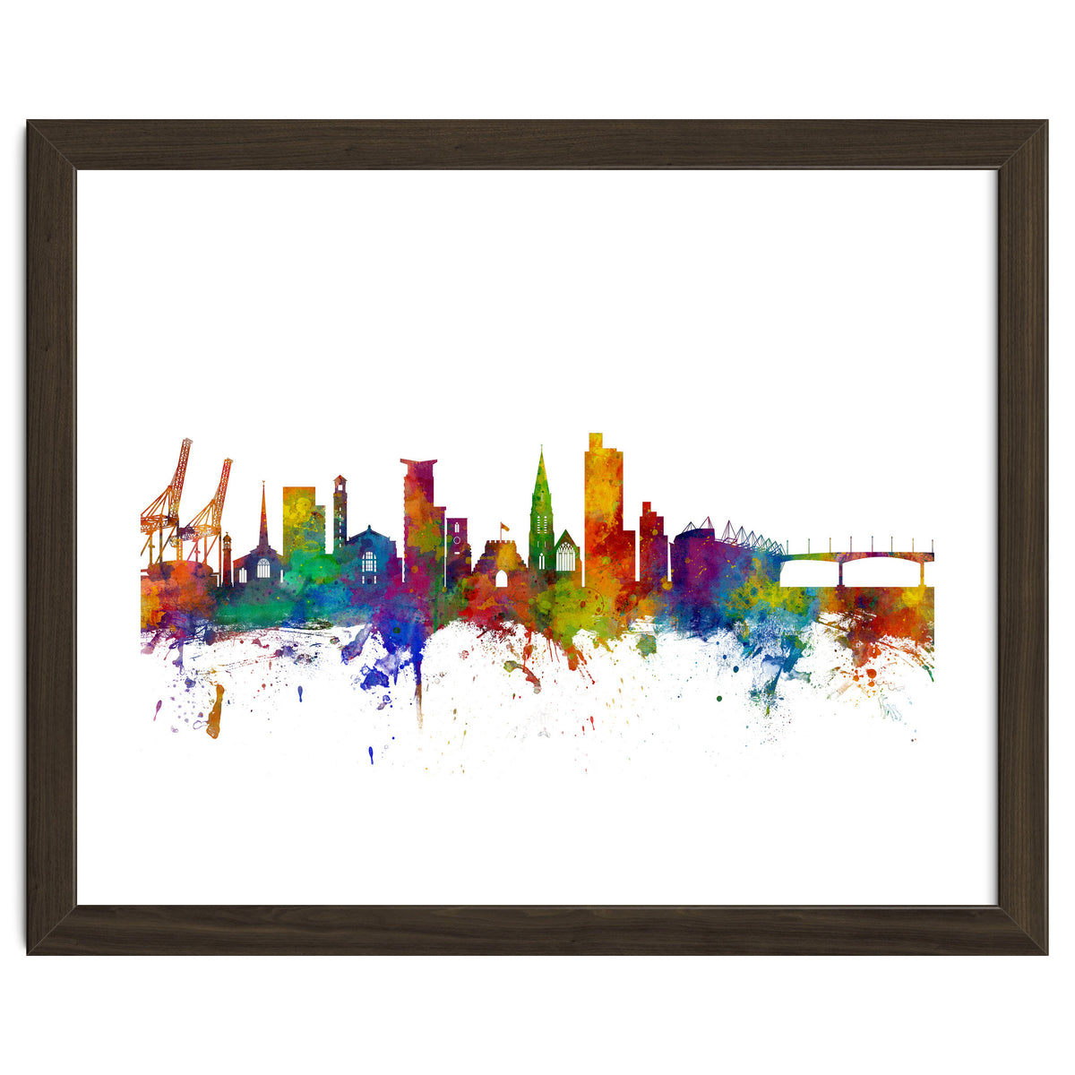 Southampton England Skyline