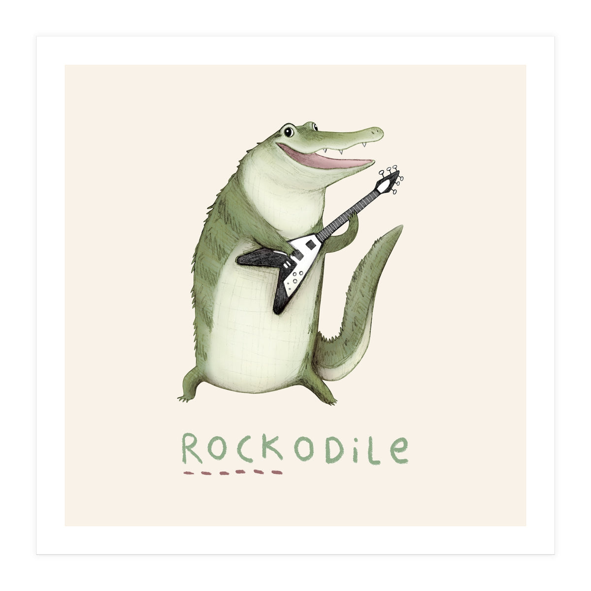 Rockodile (Print Only)