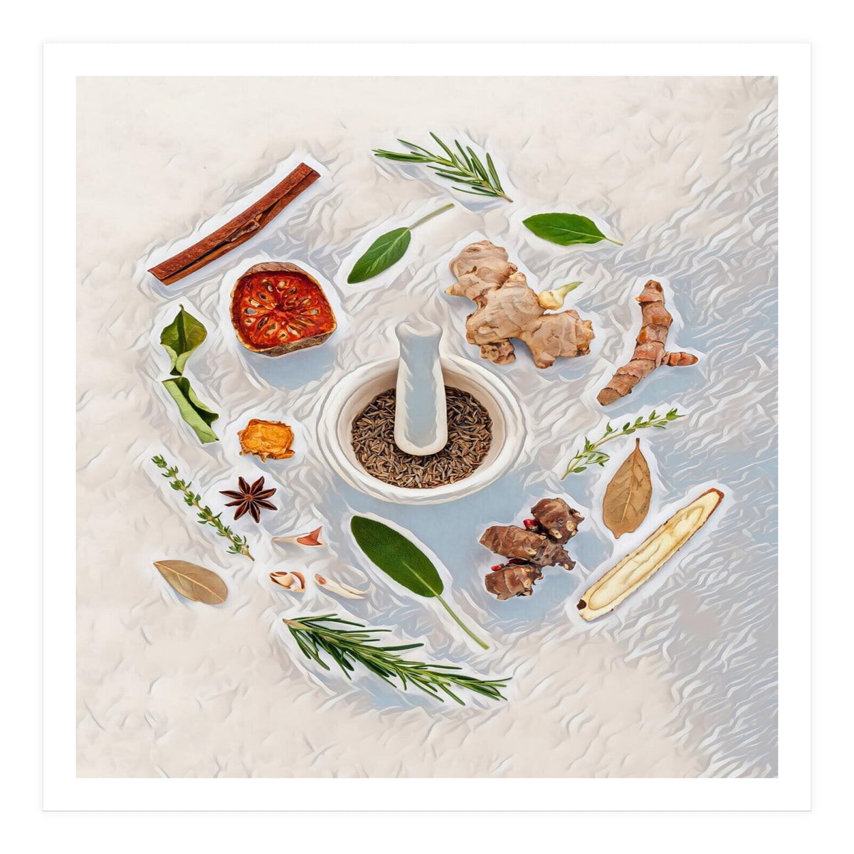 Healthy ingredients  (Print Only)