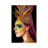 All That Glitters - Cosmic Goddess Portrait (Print Only) thumbnail