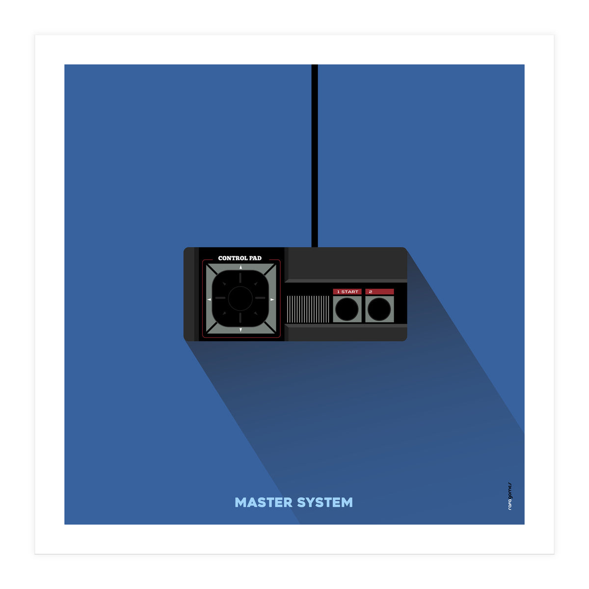 Joystick Videogames Master System (Print Only)