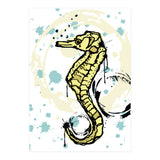 Sea Horse Scribble sketch (Print Only) thumbnail