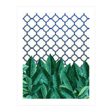 Leaves And Tiles (Print Only) thumbnail