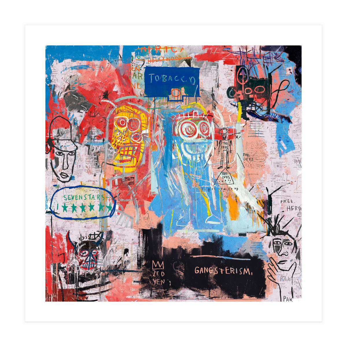 Basquiat Style 2 (Print Only)