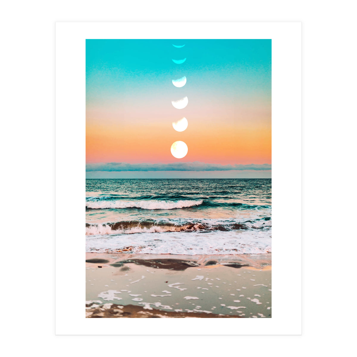Beach Moon (Print Only)