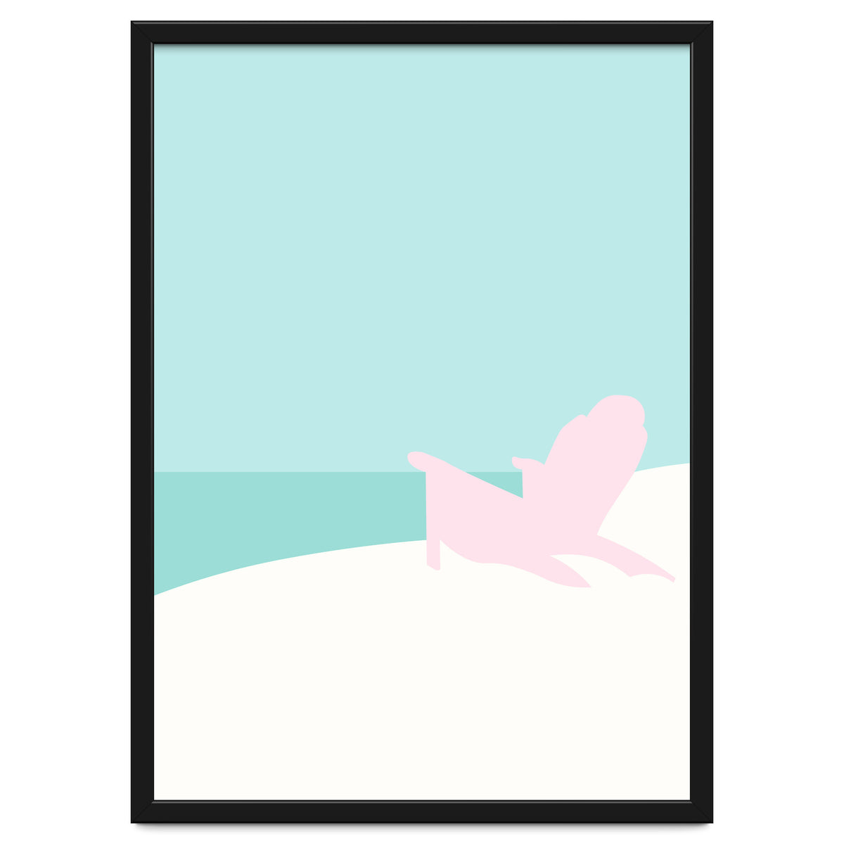 Minimal Beach Chair - Turquoise Coast
