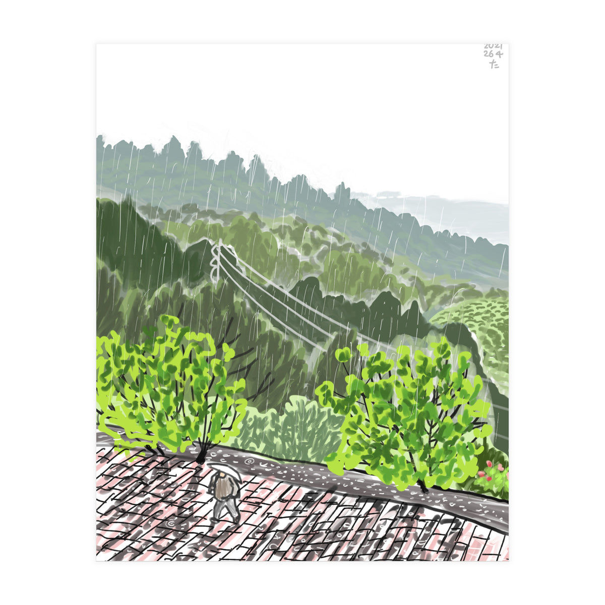 April Showers (Print Only)