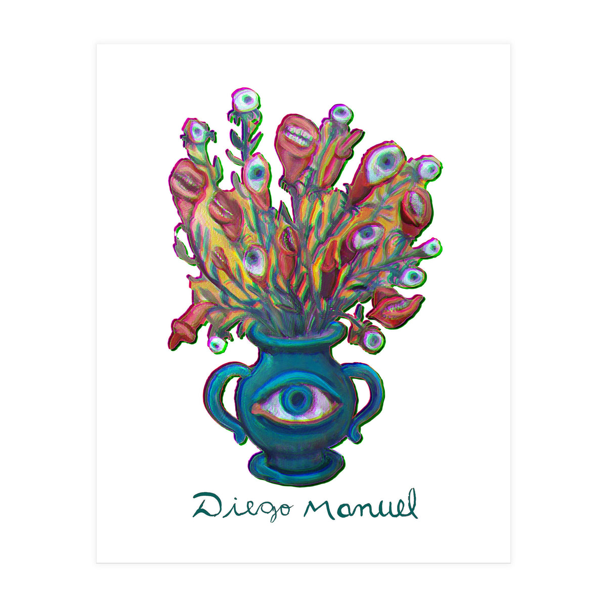 Florero Fantastico 2018 3d (Print Only)