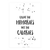 Text Art COUNT THE MEMORIES (Print Only) thumbnail