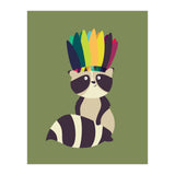 Indian Raccoon (Print Only) thumbnail