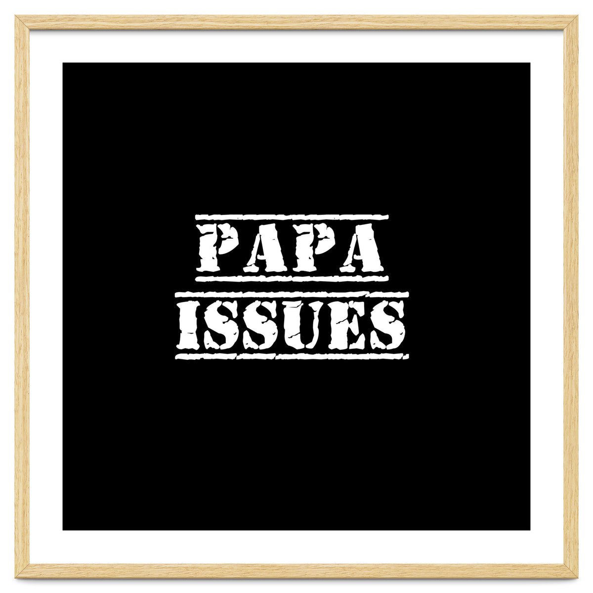 Papa issues - French daddy issues