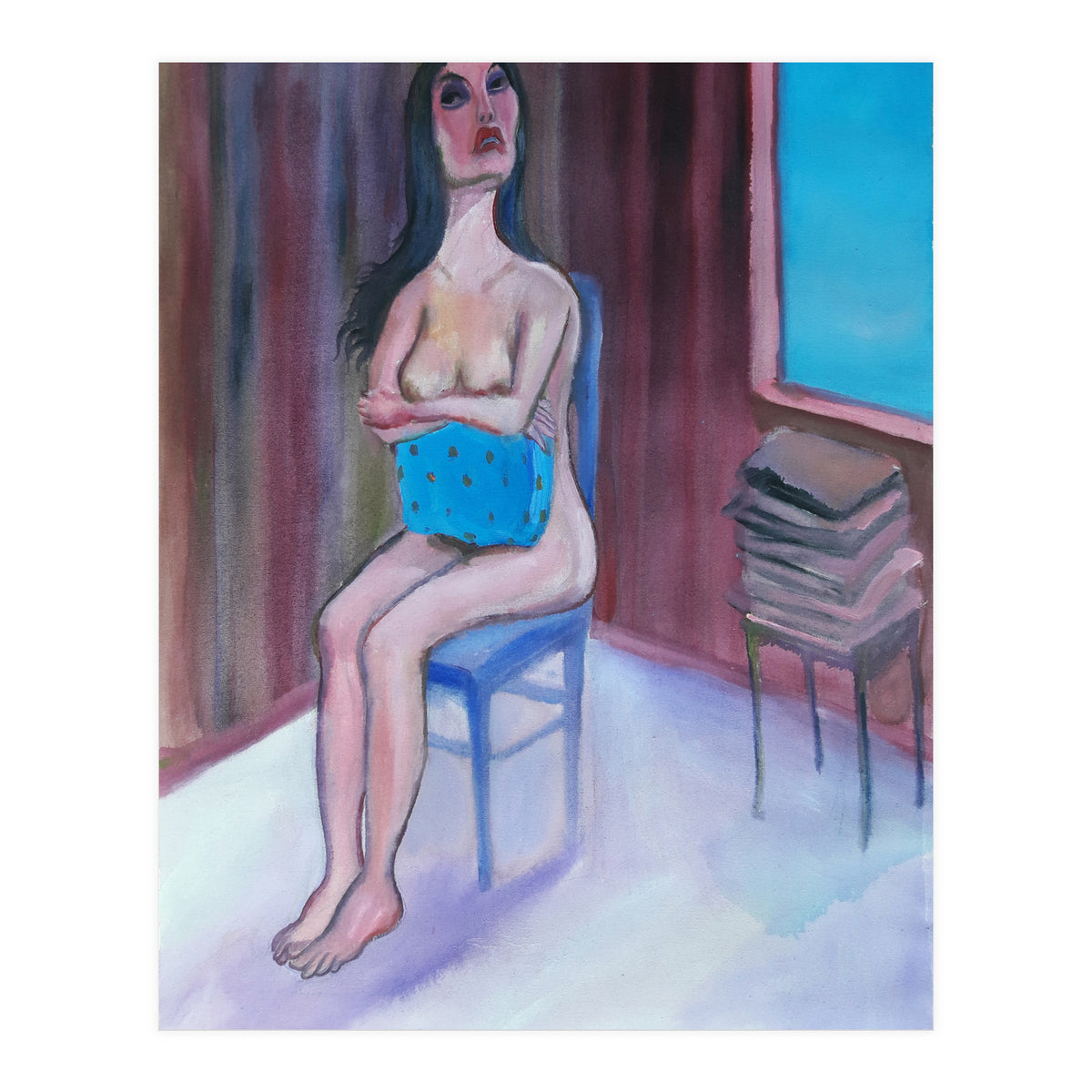 Chica Enojada (Print Only)