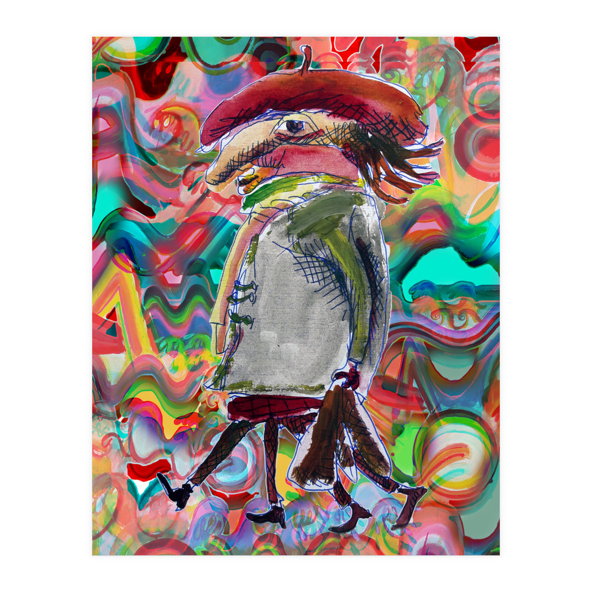 Estrella Del Arte 4 B (Print Only)