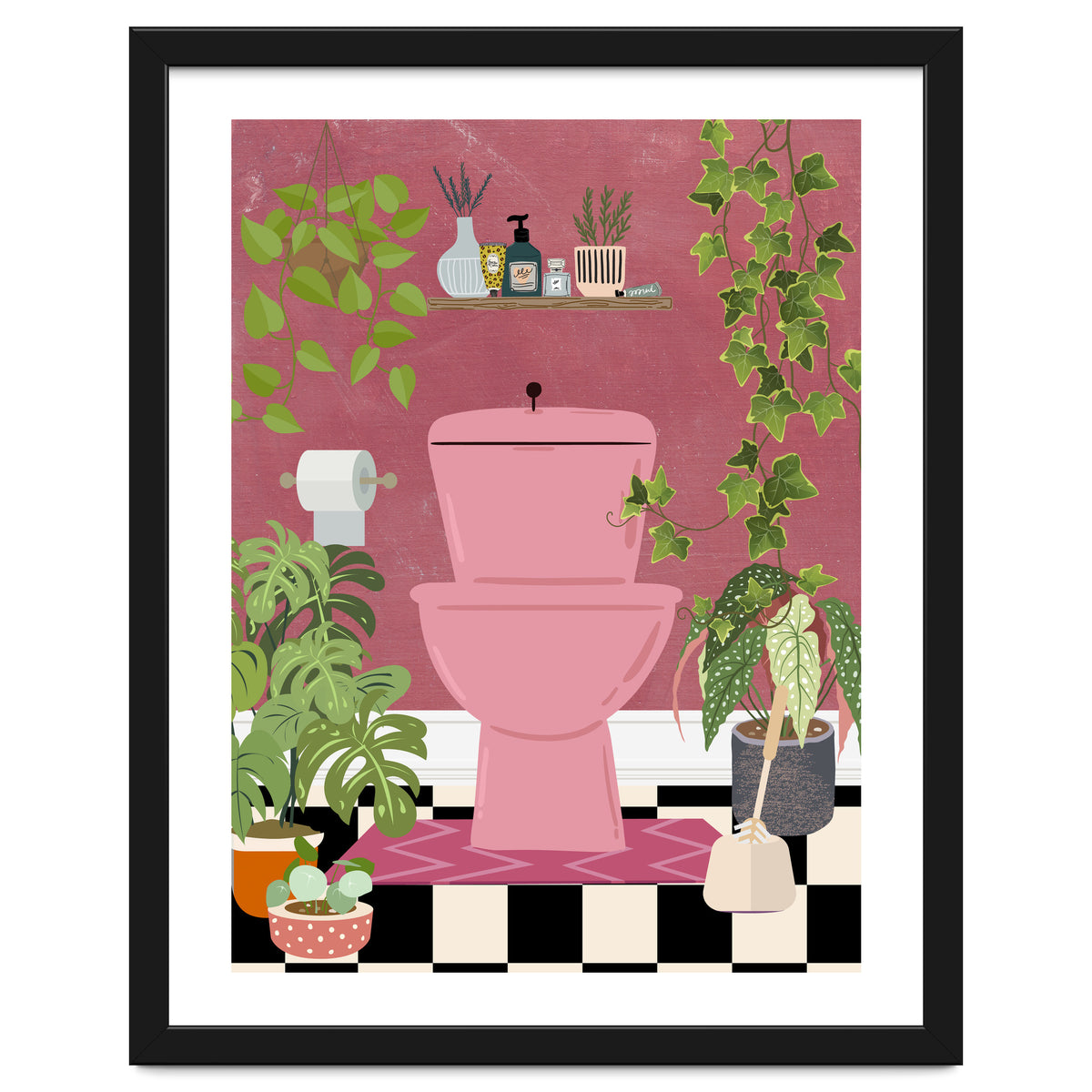 Pink Toilet