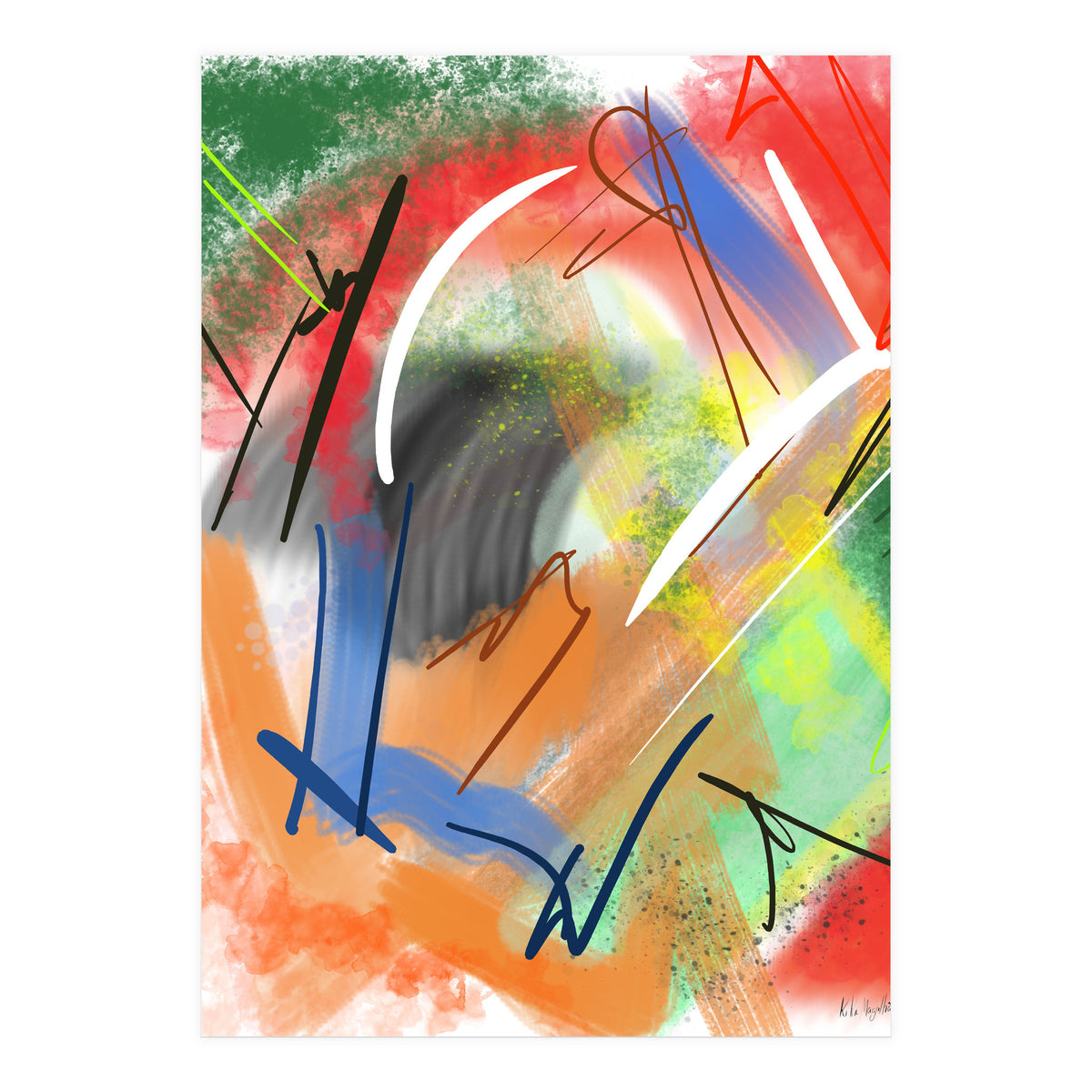 Roads Of Life 4 (Print Only)