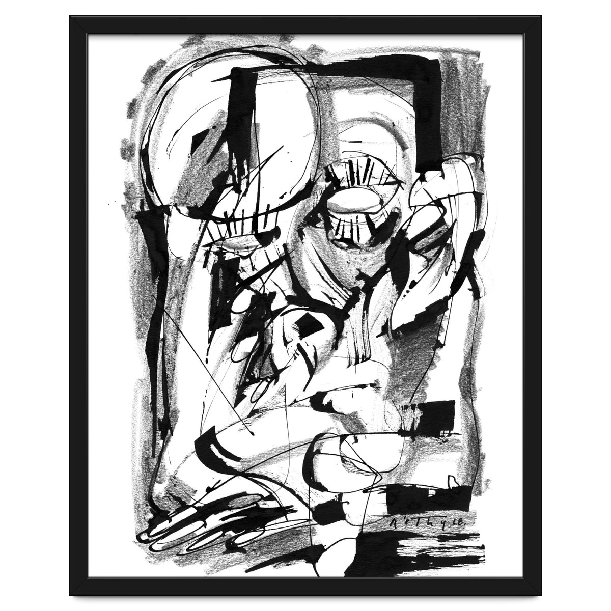 Power of the Mind - b&w