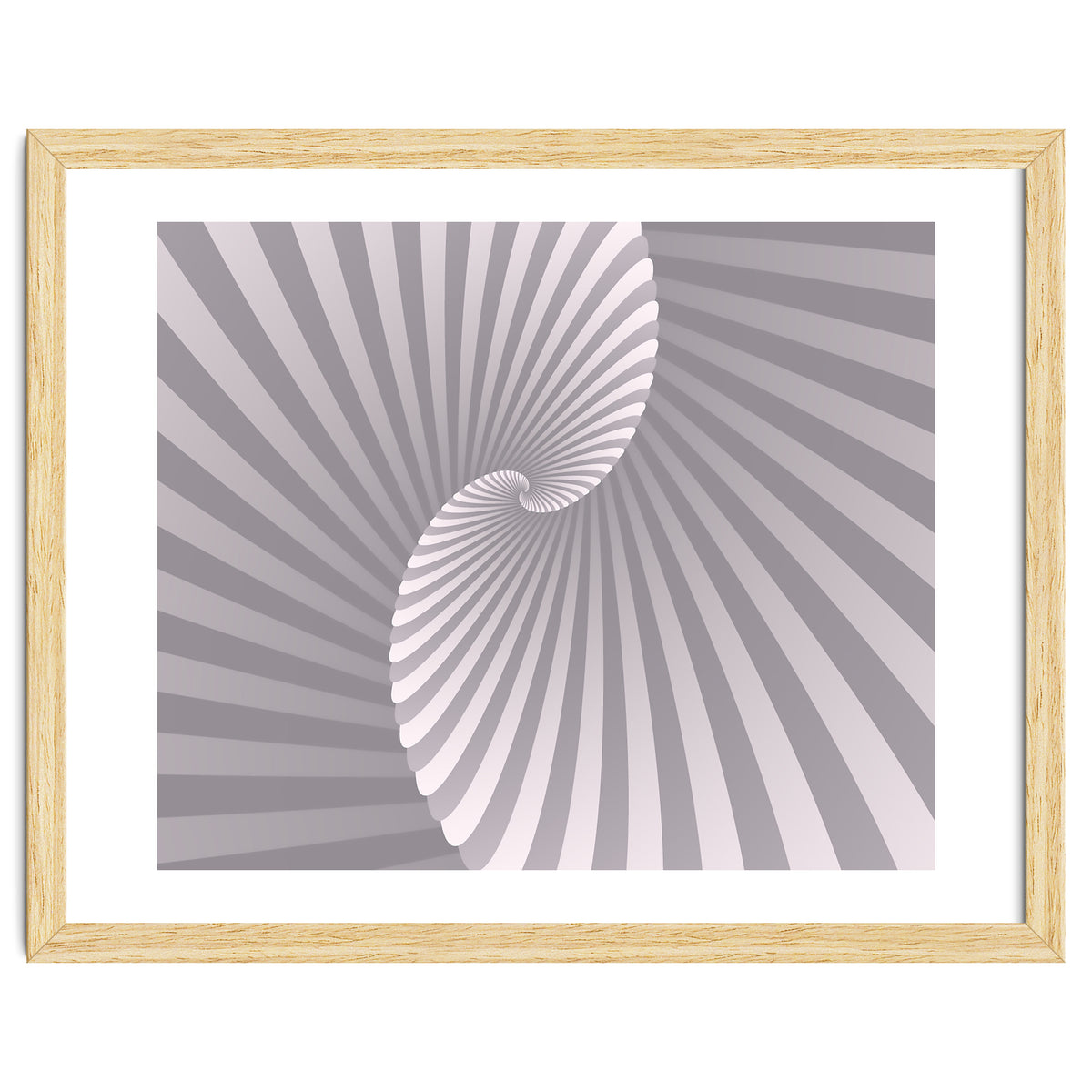 Abstract Retro Spiral