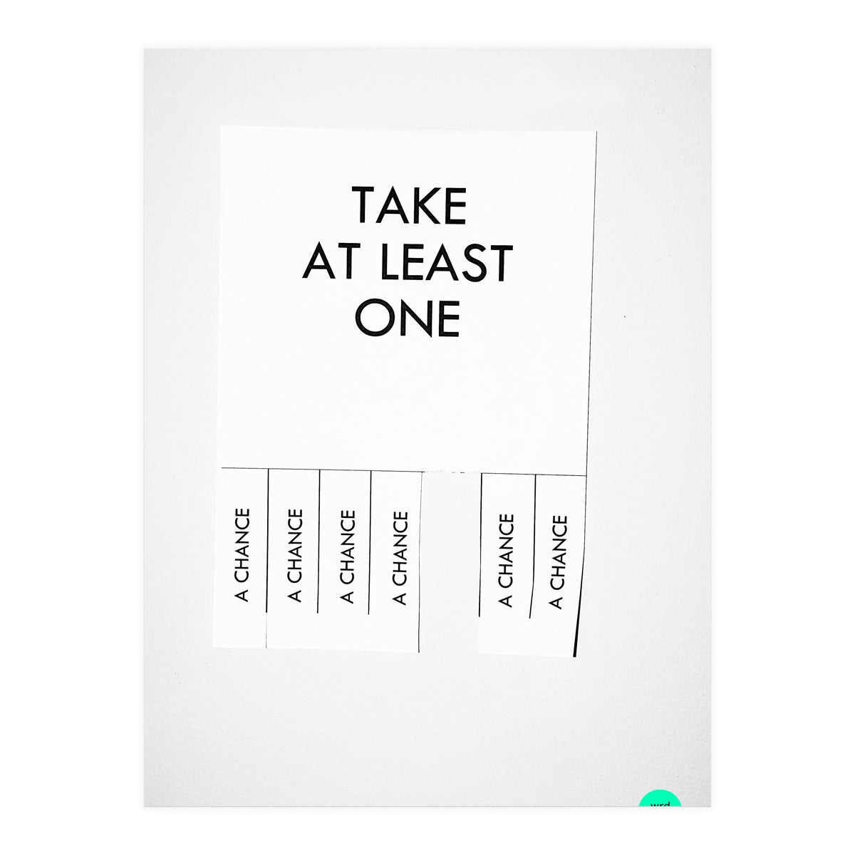 Chances (Print Only)