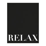 Relax Black (Print Only) thumbnail
