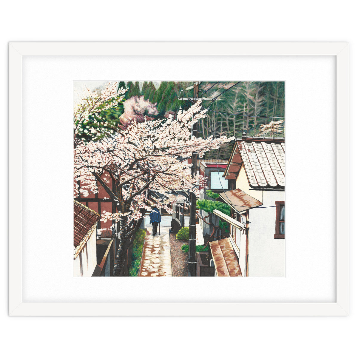 Passing by Cherry Blossoms