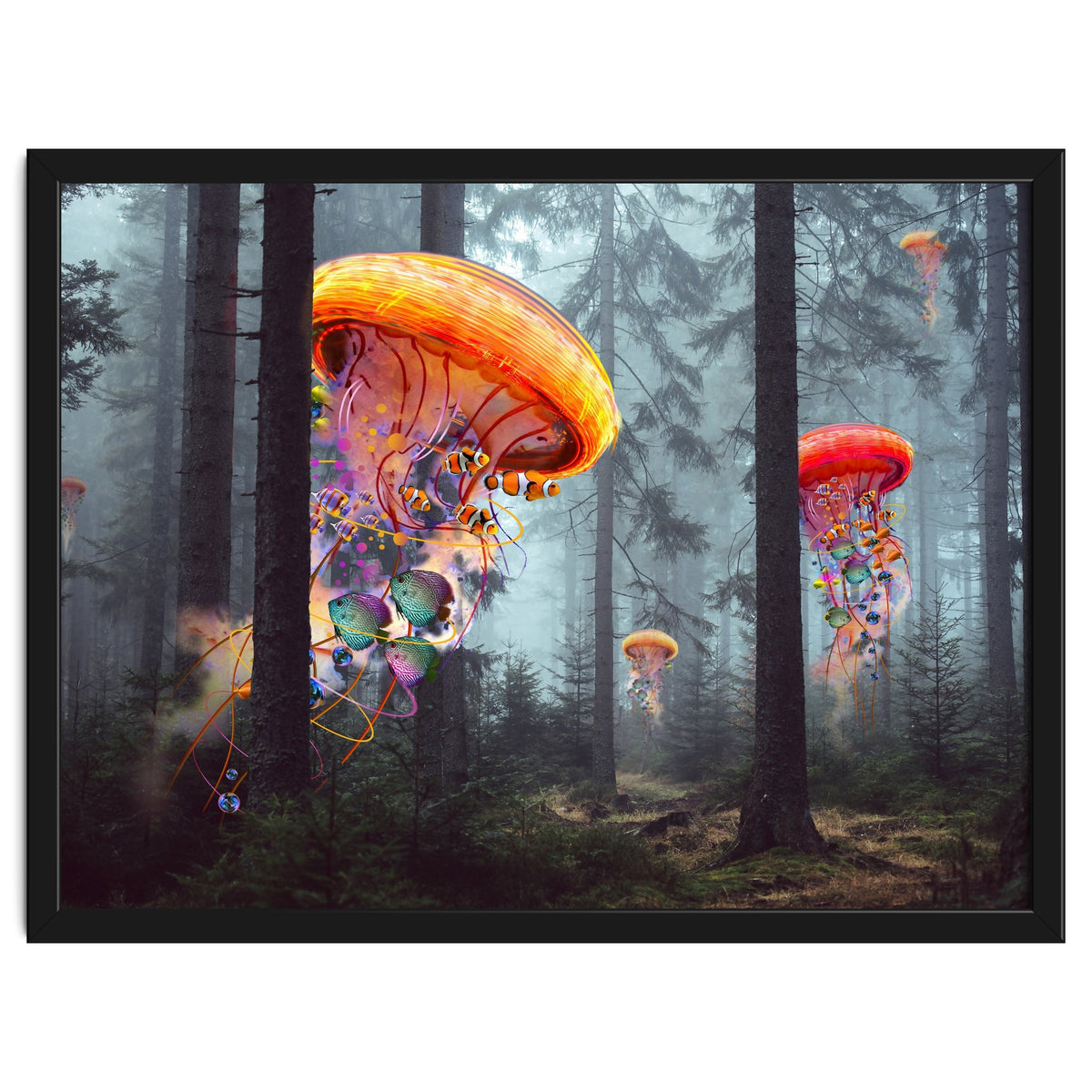 Forest Jellyfish For Print7000
