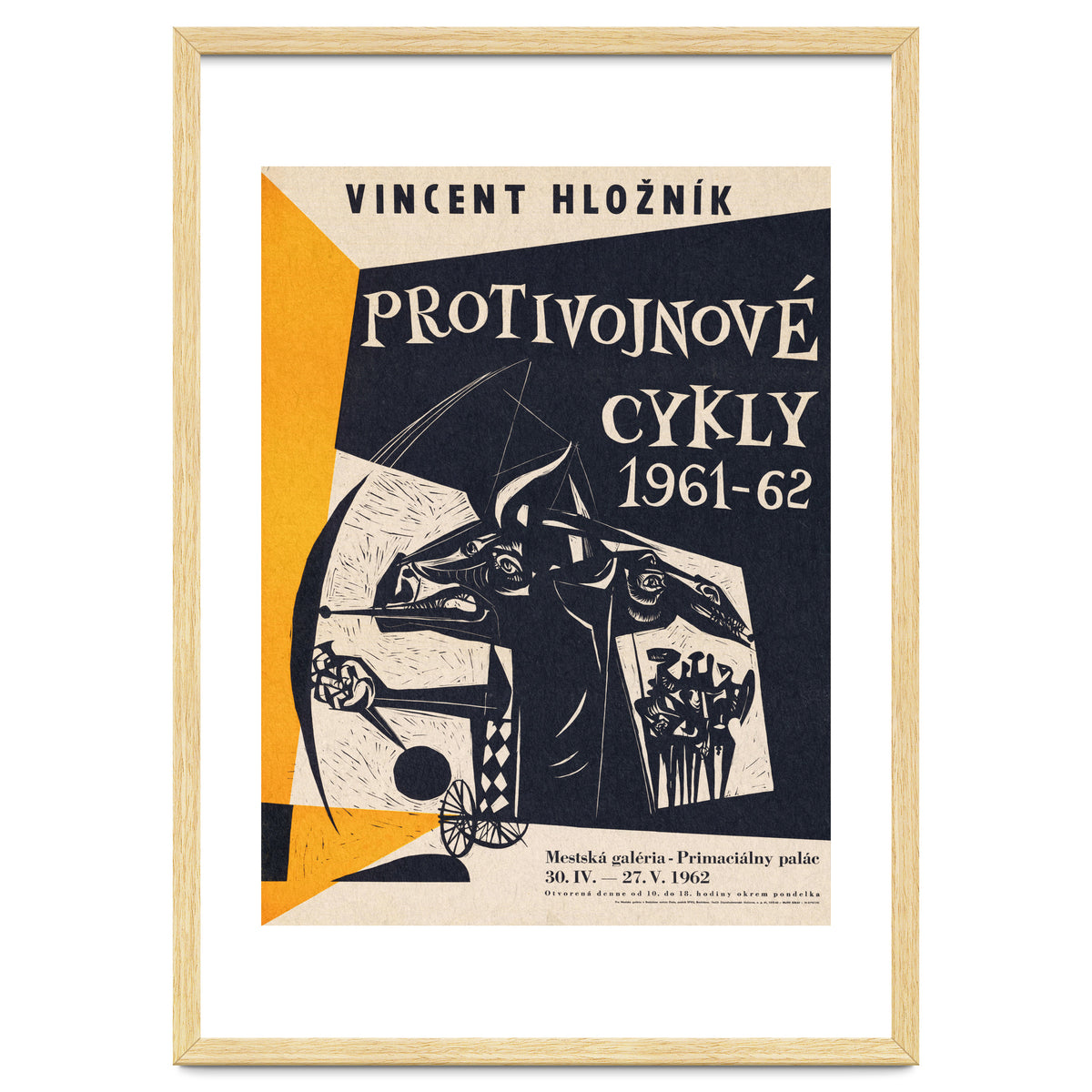 Vincent Hložník Anti War Exhibition