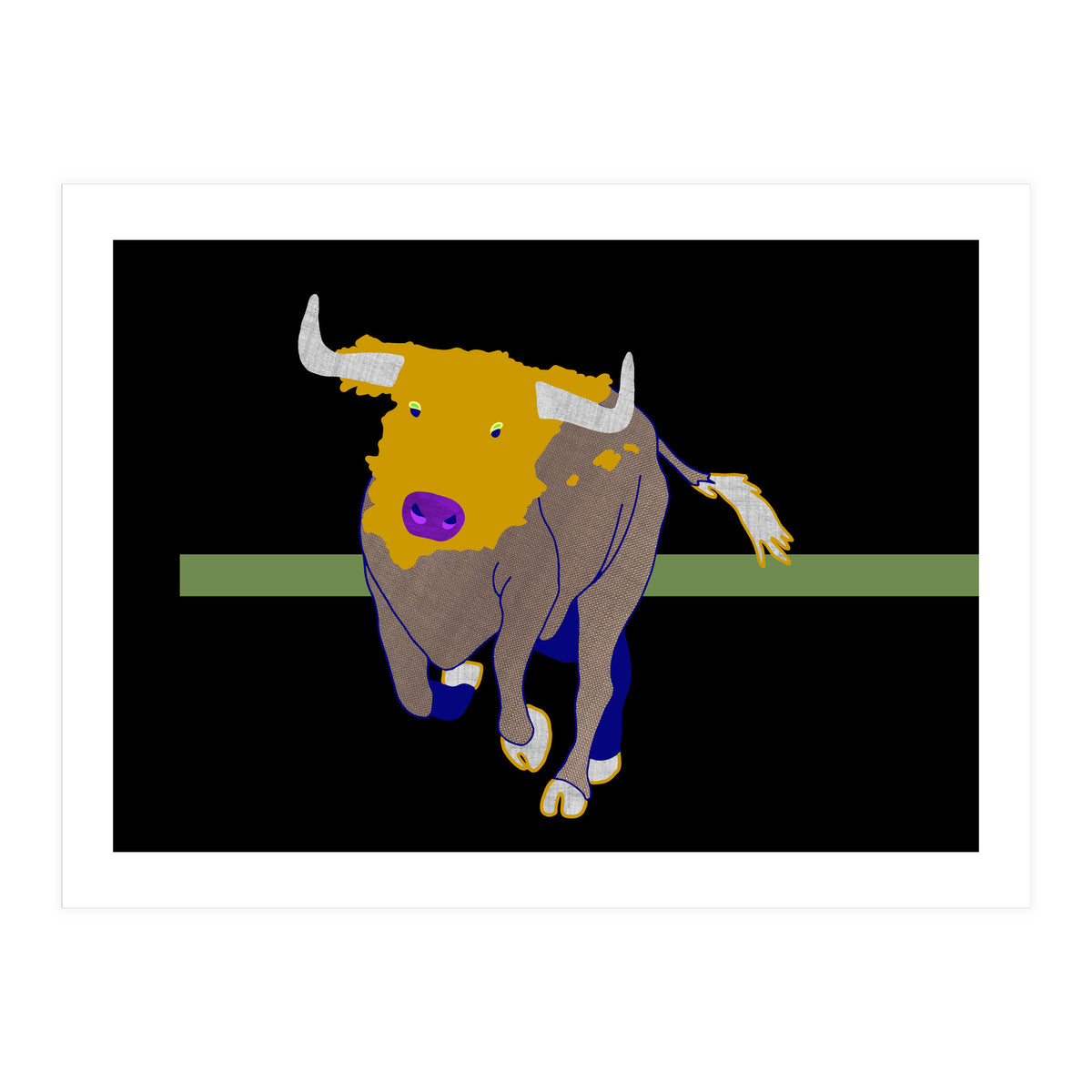 Spanish Bull (Print Only)