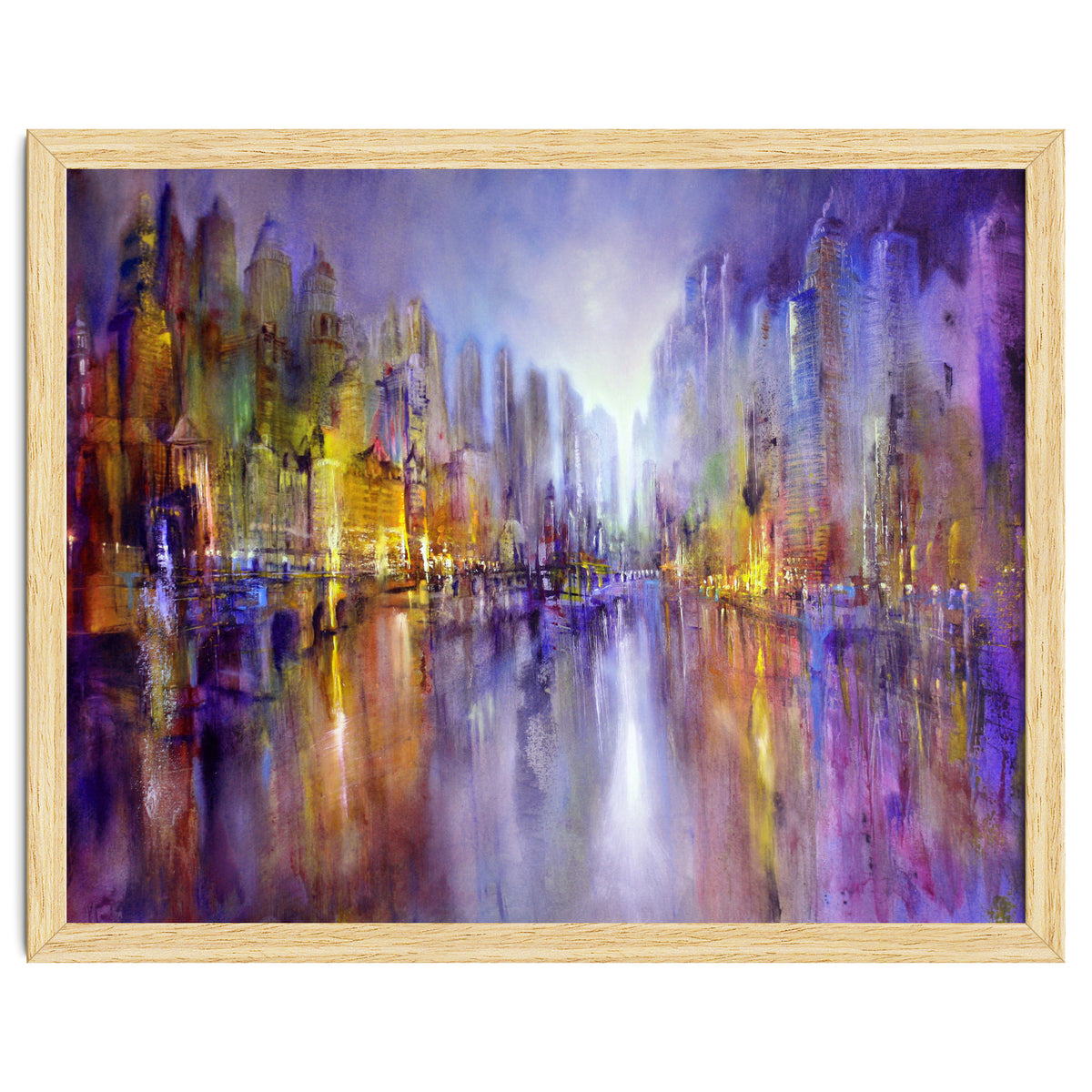 Stadt Am Fluss - city on the riverside