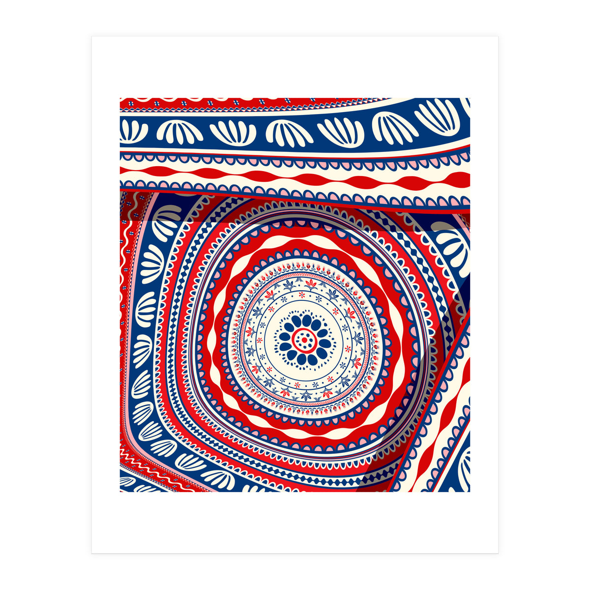 Romanian embroidery background 28 (Print Only)