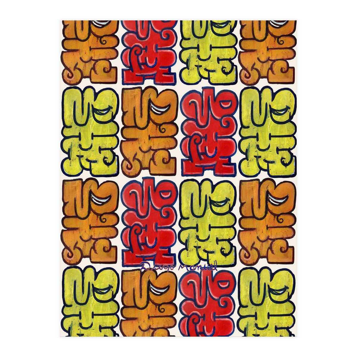 Garffiti 23 29 33 Tapiz B (Print Only)