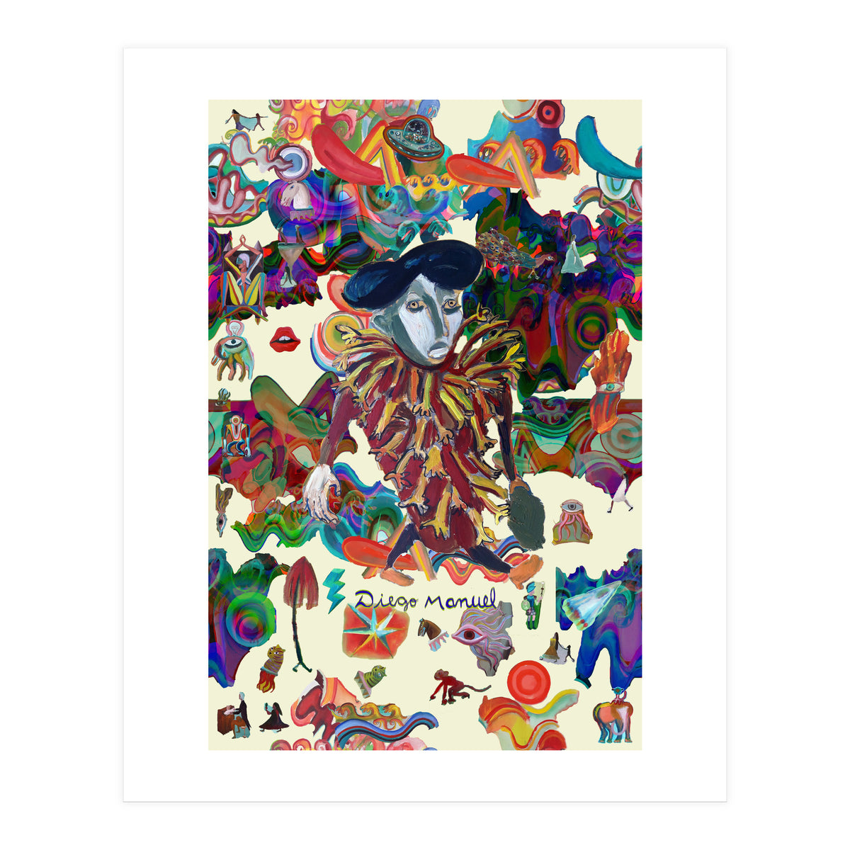 Graffitis 2021 Tapiz 48 B (Print Only)