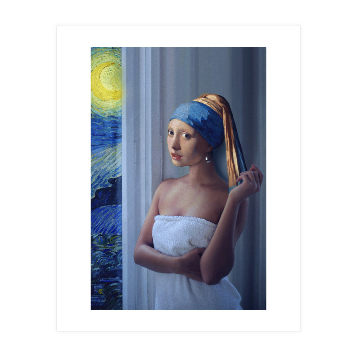 Starry Night Girl (Print Only)