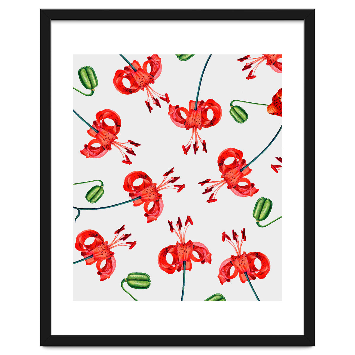 Exotic Floral Pattern