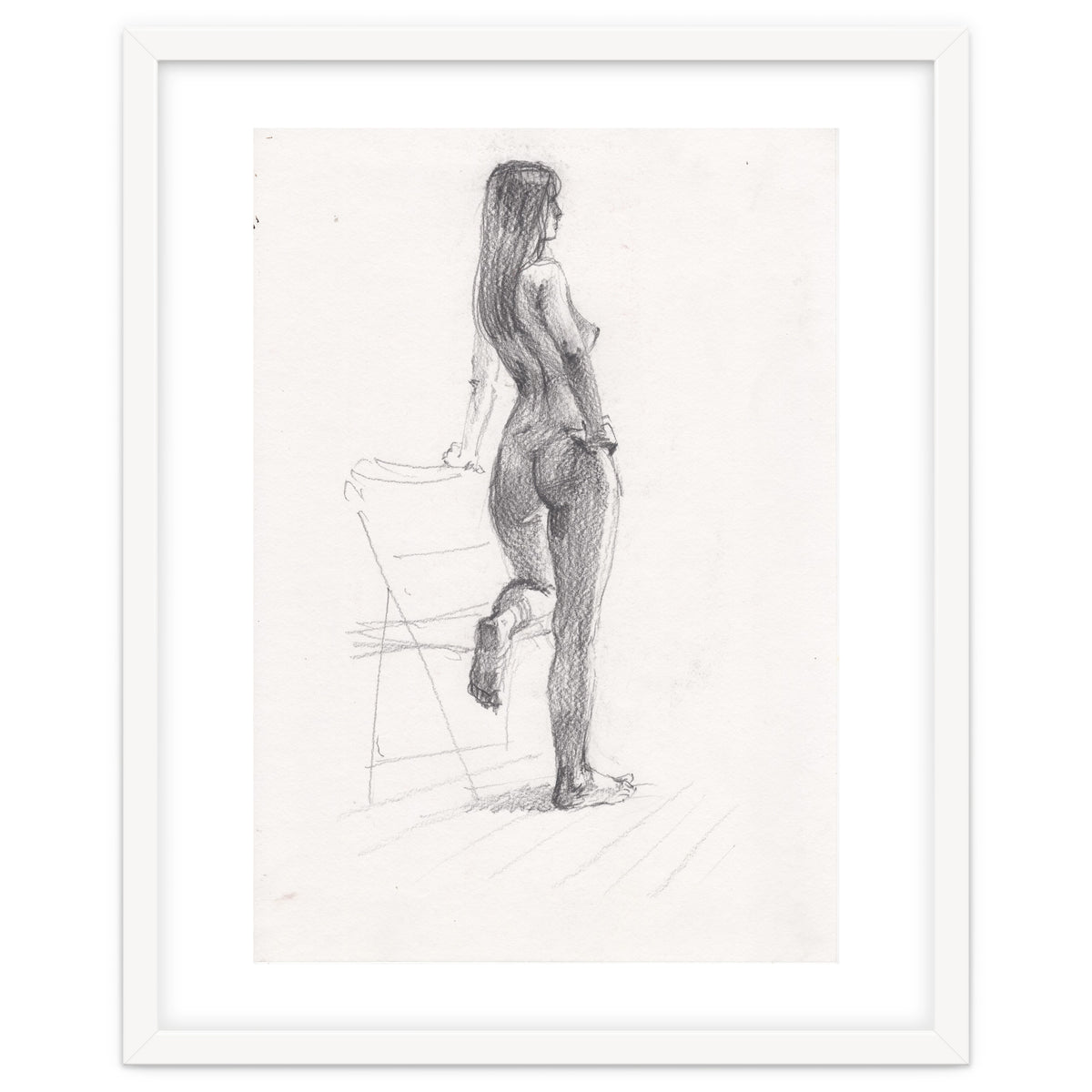Erotic Sketch Drawing Art