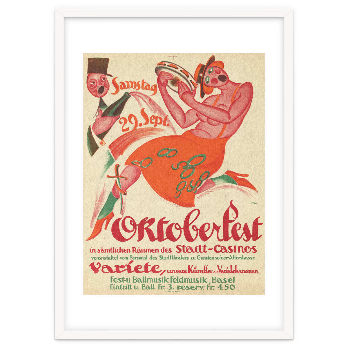 Oktoberfest 1923 Advertisement