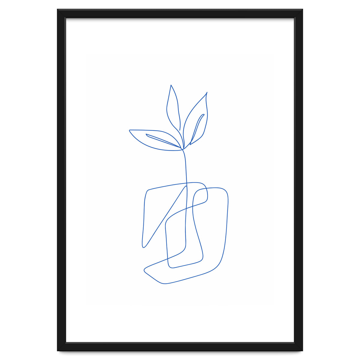 One Line Art Botanical II
