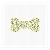 Floral Dog Bone (Print Only) thumbnail