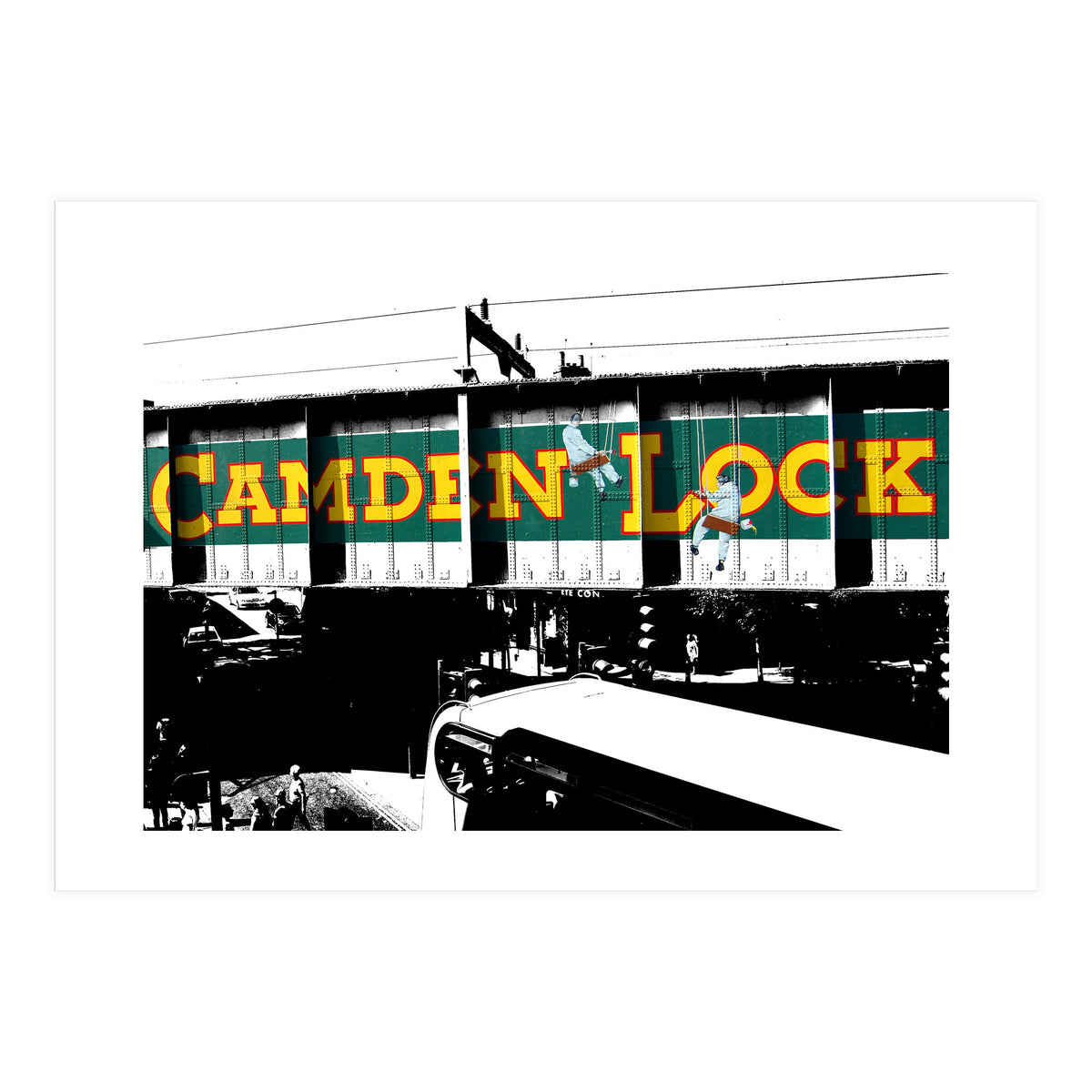 Camden Lock in London  (Print Only)