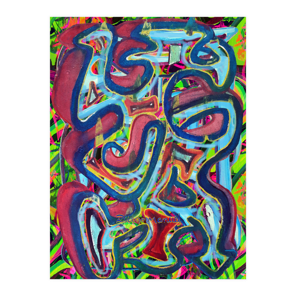 Graffiti Digital 2022 907 (Print Only)