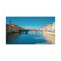 Florence and the river Arno (Print Only)