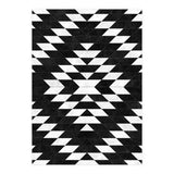 Urban Tribal Pattern No.14 - Aztec - Black Concrete (Print Only) thumbnail