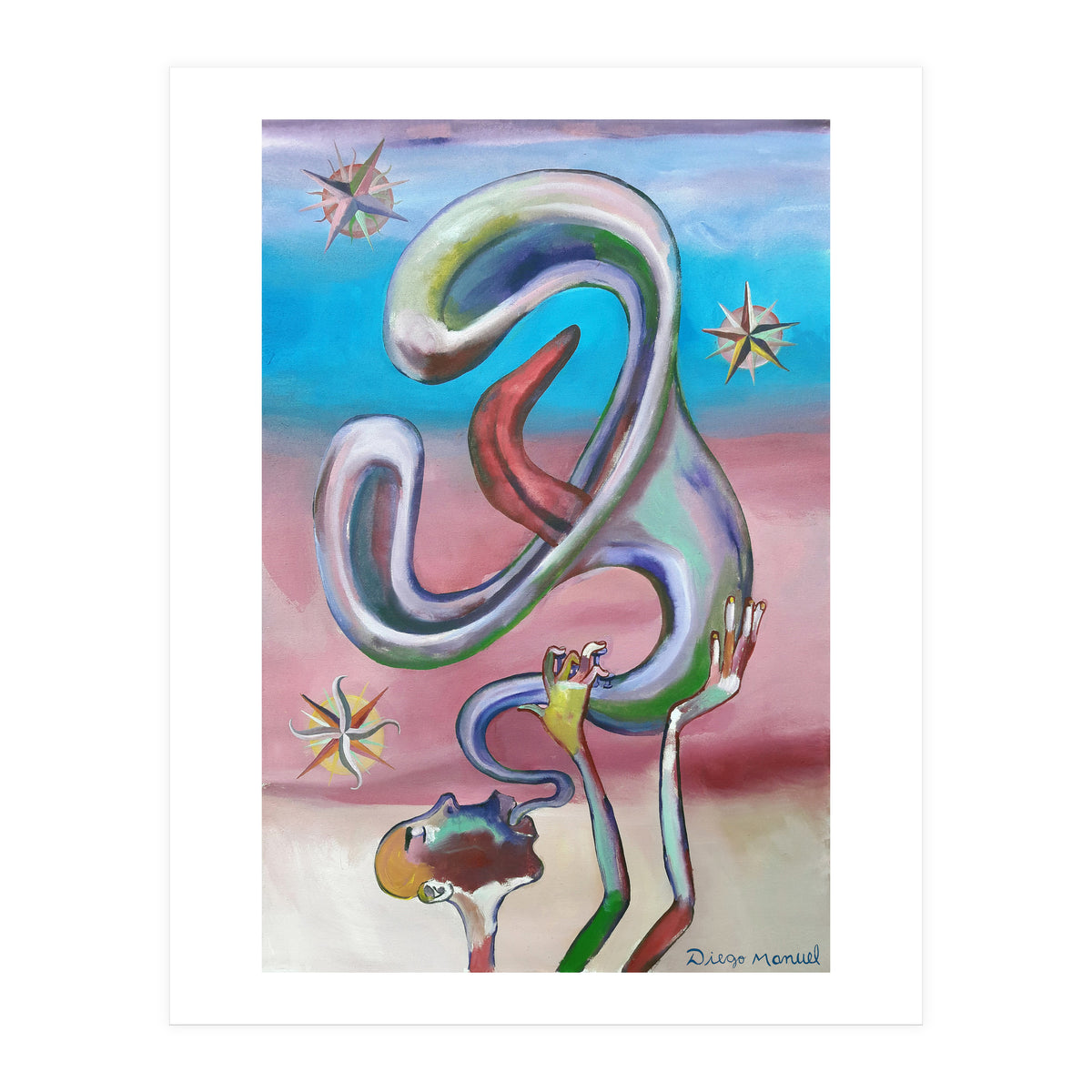 Trompeta Y Lengua 3 (Print Only)