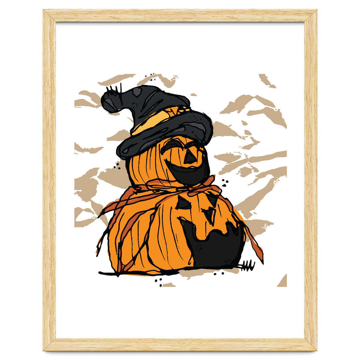 Pumpkin sketch