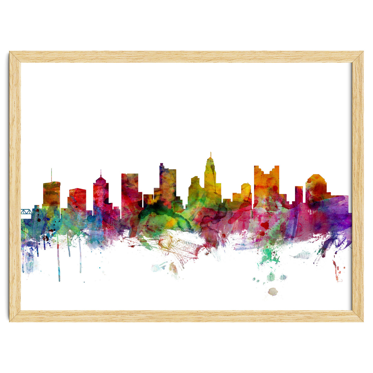 Columbus Ohio Skyline